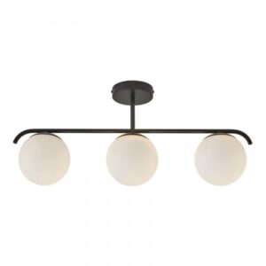 Nordlux Grant 3X15 Κρεμαστό Μαύρο E14  Γυάλινο/Μεταλλικό –  2010583003