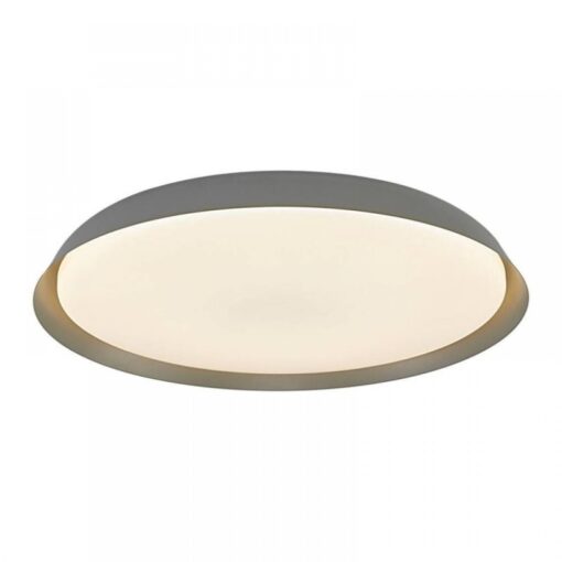 Nordlux Piso Φωτιστικό Οροφής Γκρι LED 22W 2700K Μεταλλικό/Πλαστικό Dimmable –  2010756010