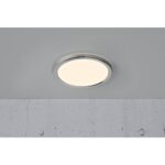 Nordlux Oja 29 Φωτιστικό Οροφής IP54 Νικελ  LED 14.5W 3000K/4000K  – 2015026133