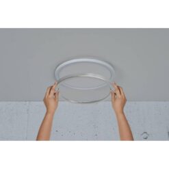Nordlux Oja 29 Φωτιστικό Οροφής IP54 Νικελ  LED 14.5W 3000K/4000K  – 2015026133