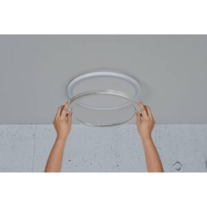 Nordlux Oja 29 Φωτιστικό Οροφής IP54 Νικελ  LED 14.5W 3000K/4000K  – 2015026133