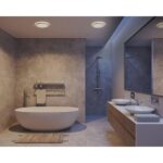 Nordlux Oja 29 Φωτιστικό Οροφής IP54 Νικελ  LED 14.5W 3000K/4000K  – 2015026133