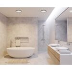 Nordlux Oja 42 Φωτιστικό Οροφής Μαύρο IP54 LED 19W 3000K  –  2015116103