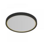 Nordlux Noxy Φωτιστικό Οροφής Μαύρο IP44 LED 17W 4000K  –  2015356103
