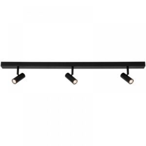 Nordlux Omari 3-Spot  Σποτ Φωτιστικό  Μαύρο LED 3.2W 3000K Μαύρου Χρώματος  –  2112193003