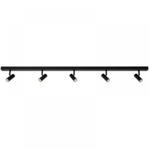 Nordlux Omari 5-Spot  Σποτ Φωτιστικό  Μαύρο LED 3.2W 2700K  –  2112203003