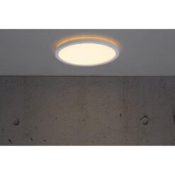 Nordlux Oja 29 Φωτιστικό Οροφής Λευκό IP54 LED 18W 2700K με Αισθητήρα Κίνησης  –  2110456101