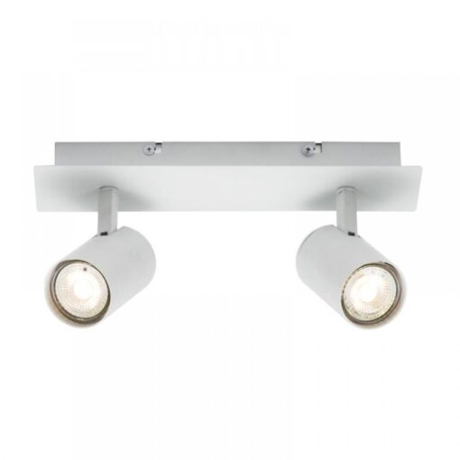 Nordlux Frida 2-Spot  Σποτ Φωτιστικό  Λευκό GU10  Μεταλλικό –  49810101