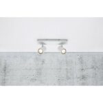 Nordlux Frida 2-Spot  Σποτ Φωτιστικό  Λευκό GU10  Μεταλλικό –  49810101