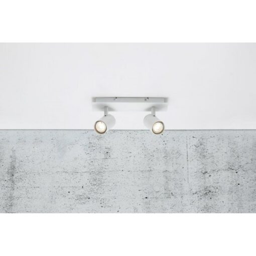 Nordlux Frida 2-Spot  Σποτ Φωτιστικό  Λευκό GU10  Μεταλλικό –  49810101