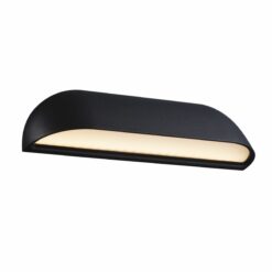 Nordlux Front 26 Φωτιστικό Τοίχου Μαύρο IP44 LED 9.8W 3000K –  84081003