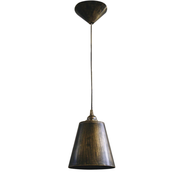 Κρεμαστό  φωτιστικό FUN-01 1L Μπρονζέ  Heronia – 31-0016