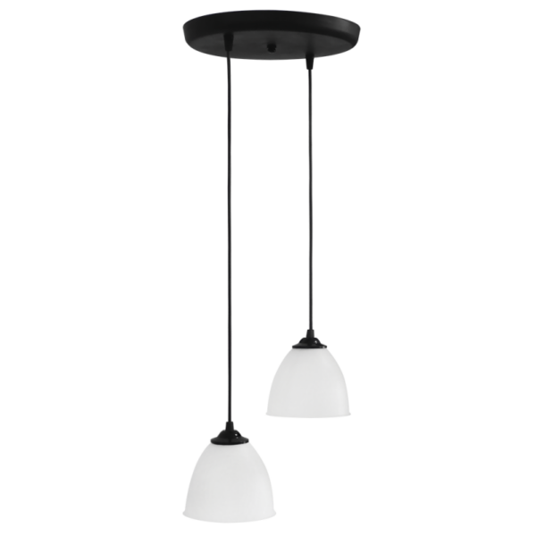 OVO  Κρεμαστό /2L  Μαύρο -Λευκό Κρεμαστό Πλαστικό Heronia – 35-0032