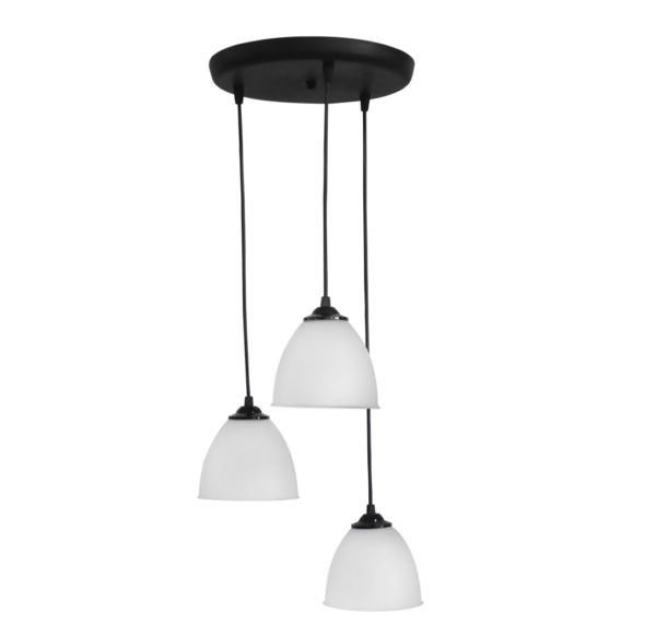 OVO  Κρεμαστό /3L  Μαύρο -Λευκό Κρεμαστό Πλαστικό Heronia – 35-0033