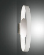 Φωτιστικό Τοίχου  Fabas Luce Gaby LED 11W  Λευκό  IP44 1200lm Θερμό 3000K – 3424-26-102