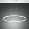 Κρεμαστό Φωτιστικό   Fabas Luce Giotto LED 60W  Λευκό Dimmable  6300lm Θερμό 3000K – 3508-46-102
