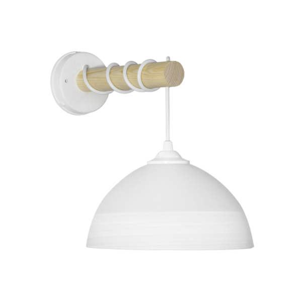 Φωτιστικό τοίχου GL-1020/AP STICK Λευκό Heronia – 02-0241