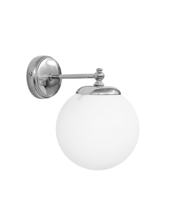 GL-600/AP NIKEL-WHITE ΑΠΛΙΚΑ ΣΦΑΙΡΑΚΙ Φ15 Heronia – 02-0367