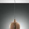 Κρεμαστό Φωτιστικό   Fabas Luce Glossy E27 Μπρονζέ     – 3610-45-179
