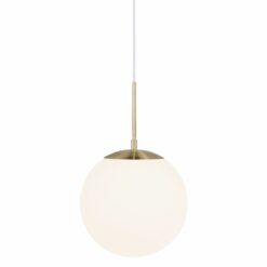Nordlux Grant 25 Κρεμαστό  Ορείχαλκος  E27  Γυάλινο/Μεταλλικό –  2010563035