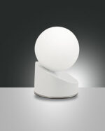 Επιτραπέζιο Φωτιστικό   Fabas Luce Gravity LED 5W  Λευκό Με Dimmer Αφής  470lm Θερμό 3000K – 3360-30-102