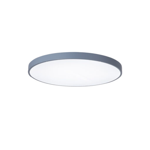 InLight Πλαφονιέρα οροφής LED 150W 3CCT (by switch on base) από γκρί μέταλλο και ακρυλικό D:80cm (42035-A-Gray)