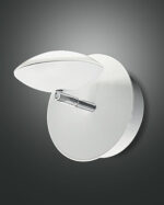Φωτιστικό Τοίχου  Fabas Luce Hale LED 8W  Λευκό   750lm Θερμό 3000K – 3255-21-102