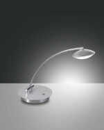 Επιτραπέζιο Φωτιστικό   Fabas Luce Hale LED 8W  Αλουμίνιο Με Dimmer Αφής  750lm Θερμό 3000K – 3255-30-212