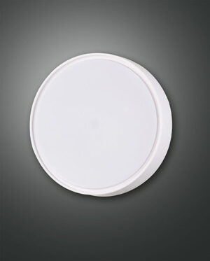 Φωτιστικό Οροφής  Fabas Luce Hatton E27 Λευκό  IP65   – 3229-61-102