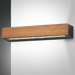 Φωτιστικό Τοίχου  Fabas Luce Hazel LED 20W  Ξύλο  IP65 2350lm Θερμό 3000K – 3680-29-165