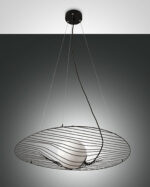 Κρεμαστό Φωτιστικό   Fabas Luce Homa E27  Μαύρο     – 3670-45-101