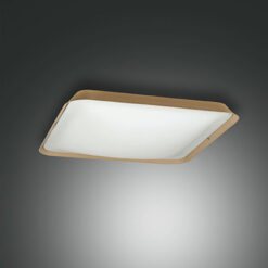Φωτιστικό Οροφής  Fabas Luce Hugo LED 18W  Αμμώδες Dimmable  1980lm Θερμό 3000K – 3645-61-355