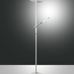 Φωτιτστικό Δαπέδου  Fabas Luce Ideal LED 40W+8W  Λευκό Με Dimmer Αφής  3050lm + 670lm Θερμό 3000K – 3550-10-102