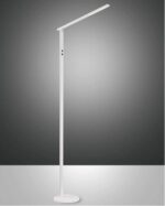 Φωτιτστικό Δαπέδου  Fabas Luce Ideal LED 10W  Λευκό Με Dimmer Αφής  1000lm Θερμό – Ψυχρό – 3550-11-102