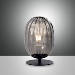 Επιτραπέζιο Φωτιστικό   Fabas Luce Infinity E27 Φιμέ Με Διακόπτη    – 3519-30-126