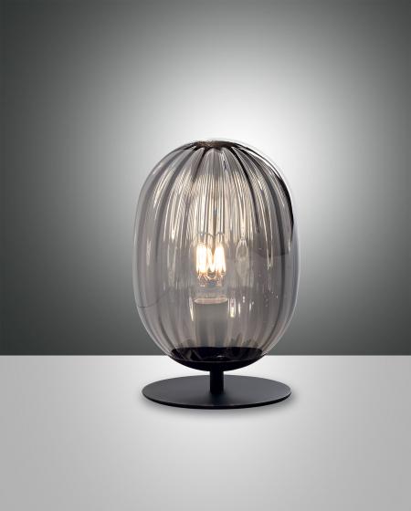 Επιτραπέζιο Φωτιστικό   Fabas Luce Infinity E27 Φιμέ Με Διακόπτη    – 3519-30-126