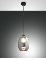 Κρεμαστό Φωτιστικό   Fabas Luce Infinity E27 Φιμέ     – 3519-40-126