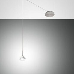 Κρεμαστό Φωτιστικό   Fabas Luce Isabella LED 8W  Αλουμίνιο Dimmable  750lm Θερμό 3000K – 3410-41-212