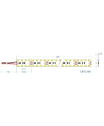 LED Ταινία 30W 24V CUBALUX Dimmable  4230lm/m  Θερμό 2700K 5 Μέτρα CL13-1068