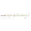 LED Ταινία 6W 24V CUBALUX Dimmable 648lm/m  Θερμό 2700K 5 Μέτρα CL13-0982
