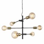 Nordlux Josefine Κρεμαστό Matt Μαύρο E27  Μεταλλικό –  48933003