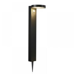 Nordlux Rica Round Φωτιστικό Κήπου Ηλιακό Φωτιστικό LED 5W 3000K IP44 Μαύρου Χρώματος –  2118158003