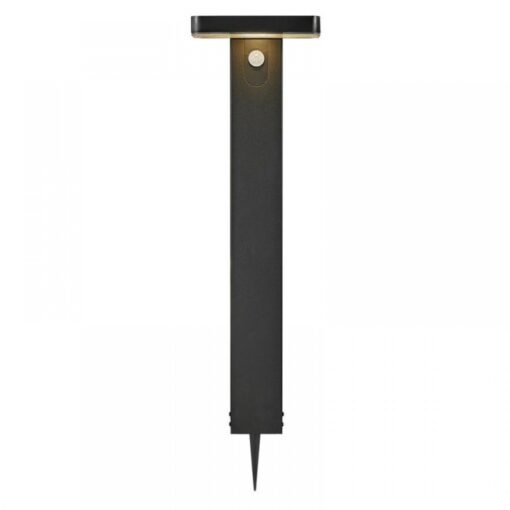 Nordlux Rica Square Φωτιστικό Κήπου Ηλιακό Φωτιστικό LED 5W 3000K IP44 Μαύρου Χρώματος  –  2118178003