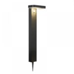 Nordlux Rica Square Φωτιστικό Κήπου Ηλιακό Φωτιστικό LED 5W 3000K IP44 Μαύρου Χρώματος  –  2118178003
