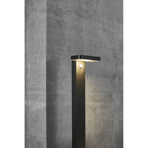 Nordlux Rica Square Φωτιστικό Κήπου Ηλιακό Φωτιστικό LED 5W 3000K IP44 Μαύρου Χρώματος  –  2118178003