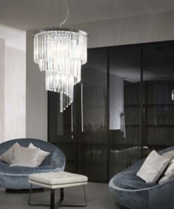 Κρεμαστά Φωτιστικά με Κρύσταλλα