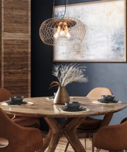 Κρεμαστά Φωτιστικά με Πλέγμα