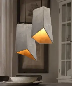 Κρεμαστά Φωτιστικά με Τσιμέντο