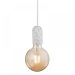 Nordlux Hang Κρεμαστό Λευκό E27  Πορσελάνη –  2010013001