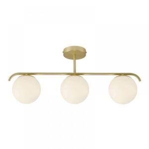 Nordlux Grant 3X15 Κρεμαστό  Ορείχαλκος  E14  Γυάλινο/Μεταλλικό –  2010583035